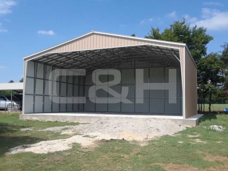 CLEAR SPAN COMMERCIAL SHELTER 40W x 41L x 12H